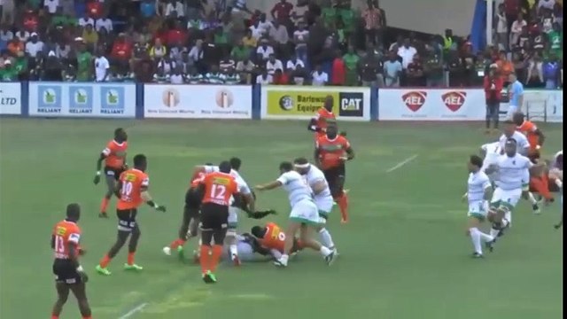 Rugby : Finale ( Zambie - Algérie ), les verts champions d'Afrique Bronze