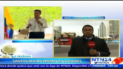 Presidente de Colombia recibirá Premio Chatham House 2017 en Londres por su labor en la firma del acuerdo de paz con las