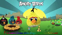 Rainbow Loom Angry Birds(Yellow Bird) 3D Charms - How to Loom Bands Tutorial by Elegant Fashion 360