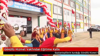 Gönüllü Hizmet Vakfından Eğitime Katkı