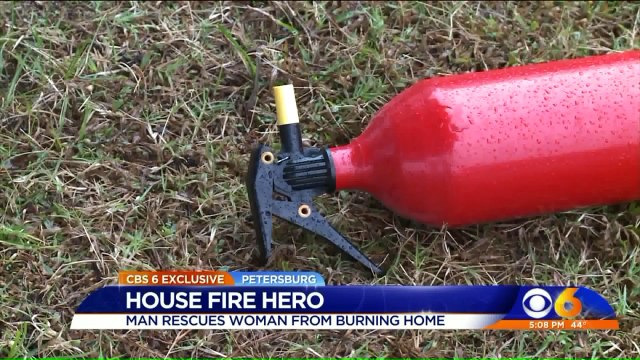 81-Year-Old Man Jumps into Action to Save Neighbor from Burning Home
