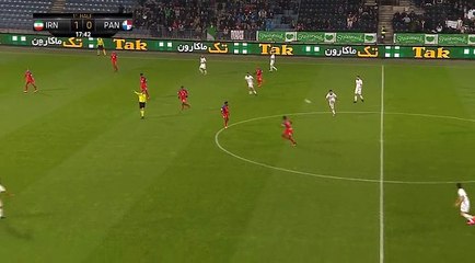 Saman Ghoddos  Goal HD -  Iran	2-0	Panama 09.11.2017