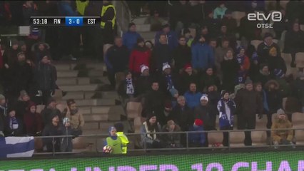 3-0 Robin Lod Goal International  Friendly - 09.11.2017 Finland 3-0 Estonia