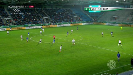 2-2 Simone Edera Goal International  Under 20 Elite League - 09.11.2017 Germany U20 2-2 Italy U20