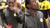 Watch Steelers Players Get BURNED by the Spicy One Chip Challenge