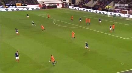 Quincy Promes  Goal HD -  Scotland	0-1	Netherlands 09.11.2017