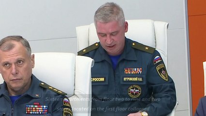 At least 3 dead following building collapse in Russia