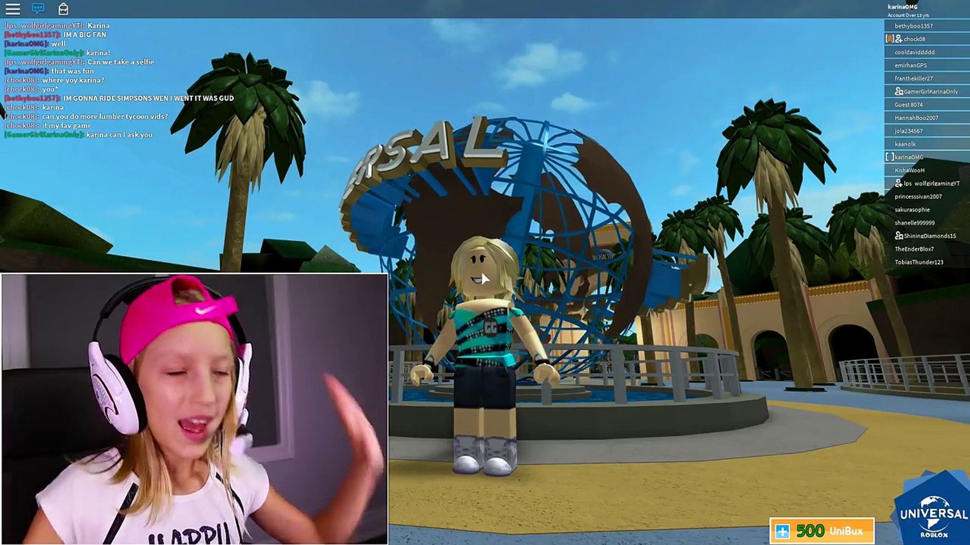 Universal Studios In Roblox Video Dailymotion - roblox karinaomg