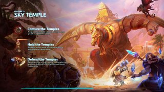 Heroes of the Storm Ranked Gameplay - Tyrael Regeneration Tank Build - Sky Temple