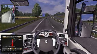 jugando Euro truck simulator 2 parte 1 (primer viaje)