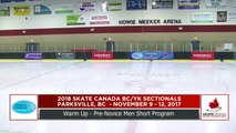 Pre Novice Men Short - 2018 Skate Canada BC/YK Sectional Championships - Parksville, BC