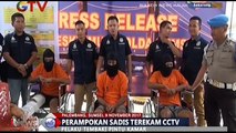 Perampokan Sadis di Palembang Terekam CCTV