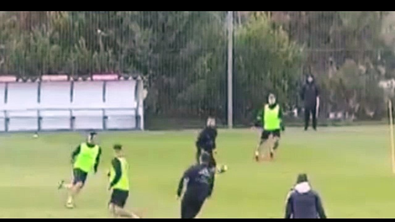 La rabona exquise de Ronaldo à l'entraînement