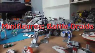 MY ENTIRE LEGO STAR WARS COLLECTION EXTRAVAGANZA VIDEO!!! (Part 2 - Minifigures & Battlepacks)