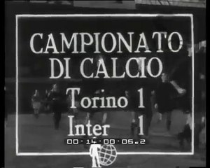 1952-1953 Torino vs Inter 1-1 Nyers