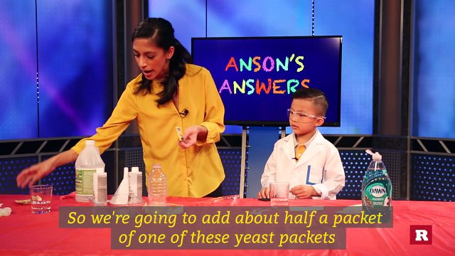 Anson Wong, boy genius, makes elephant toohpaste | Anson's Answers