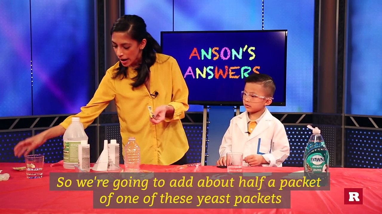 Anson Wong, boy genius, makes elephant toohpaste | Anson's Answers