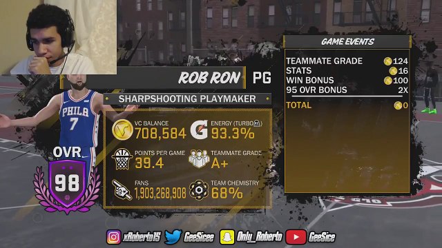 FIRST 99 OVERALL REACTION! MY BADGES TURNED HOF! FIRST LEGEND LIVE REACTION! NBA 2K18 99 OVERALL!