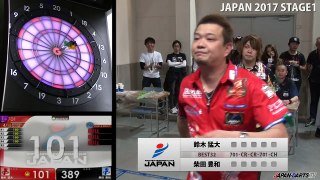 鈴木 猛大(JAPAN16)　VS　柴田 豊和　‐JAPAN2017 STAGE1 BEST32