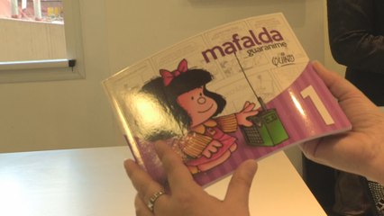 Quino le dice por primera vez "maitei" a Mafalda, que ahora habla guaraní
