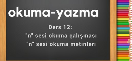 n sesi okuma çalışması