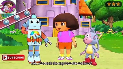 Dora The Explorer, Language Here Comes Reberto Cartoon Game Learning English
