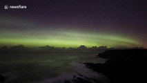 Aurora Borealis puts on spectacular display over Northern Ireland