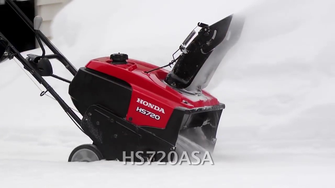 Honda HS720 Snow Blower Overview Vidéo Dailymotion