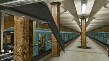 Trainz simulator 12 The Moscow metro. Sokolnicheskaya line.