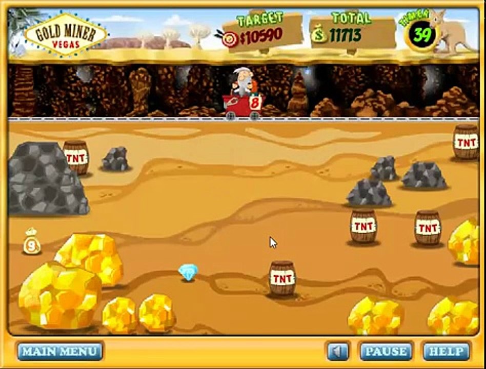 GOLD MINER VEGAS GAME Online