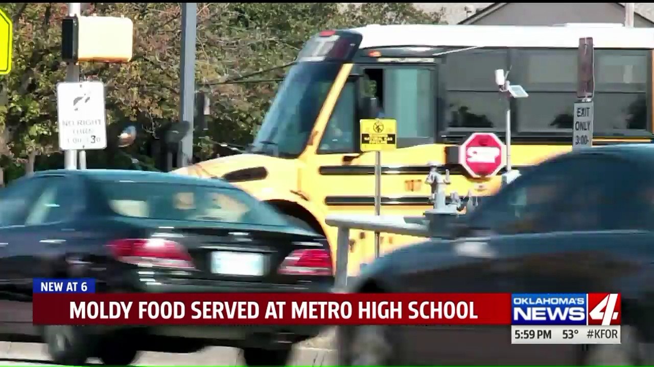 I actually feel sick,' Student finds mold on lunch at Oklahoma City high  school