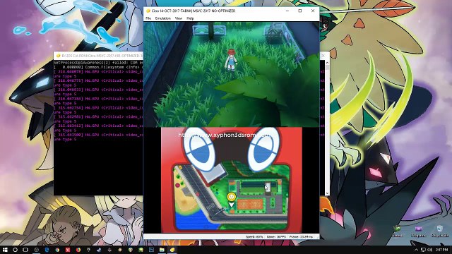 Pokémon Ultra-Soleil et Ultra-Lune ROM Télécharger Pour 3DS Emulator Citra