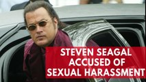 List of alleged sexual harassers in Hollywood grows as Steven Seagal is accused by Portia De Rossi