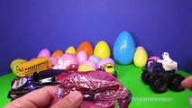 SURPRISE EGGS 25 Monster Truck Surprise Eggs a Monster Truck Surprise Egg Video