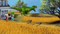 子供の恐竜映画| サメと恐竜の戦いとゴリラ| 象とゴリラの戦い| 恐竜と馬の家族ゴリラベア漫画