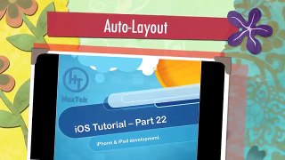 iOS Tutorial - Part 22 - Auto-Layout