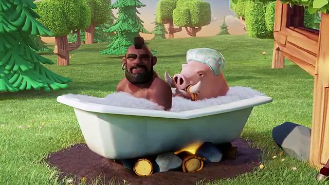 clash of clans animation