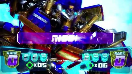 Transformers Human Alliance Arcade Video 2P Gameplay: Megatron, Bumblebee, Optimus Prime +