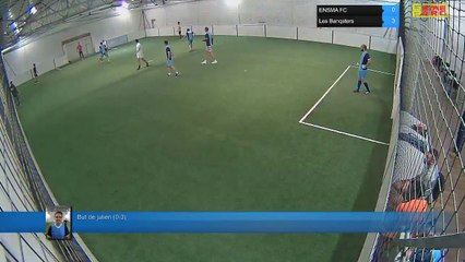 But de julien (0-3) - ENSMA FC  Vs Les Banqsters - 06/11/17 19:00 - LIGUE 1 - Poitiers Game Parc