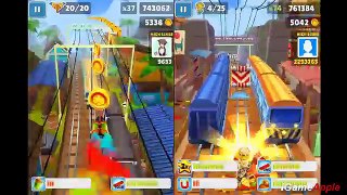 Subway Surfers Madagascar VS Peru iPad Gameplay for Children HD #76