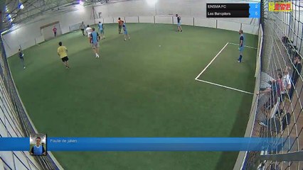 Faute de julien - ENSMA FC  Vs Les Banqsters - 06/11/17 19:00 - LIGUE 1 - Poitiers Game Parc