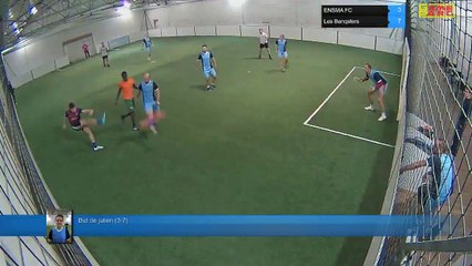 But de julien (3-7) - ENSMA FC  Vs Les Banqsters - 06/11/17 19:00 - LIGUE 1 - Poitiers Game Parc