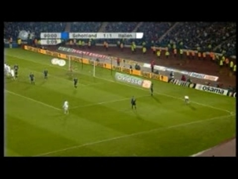 Ecosse - Italie n'importe quoi