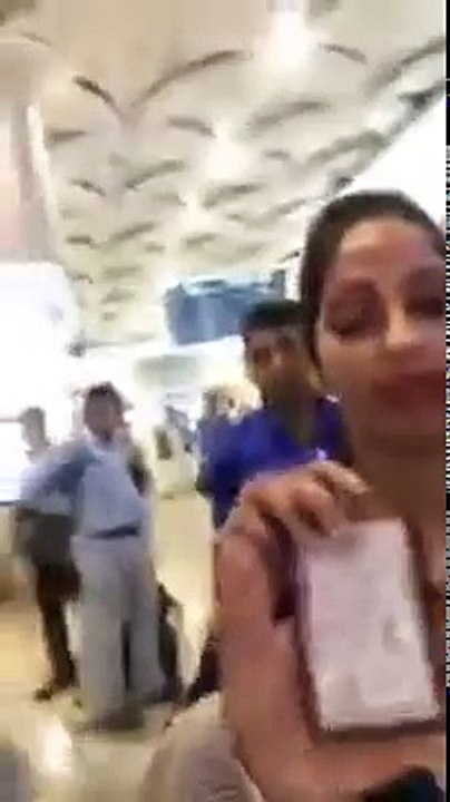 Ajaz Khan Message From The Airport