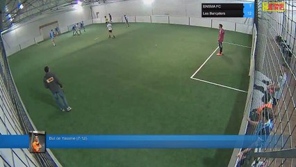 But de Yassine (7-12) - ENSMA FC  Vs Les Banqsters - 06/11/17 19:00 - LIGUE 1 - Poitiers Game Parc