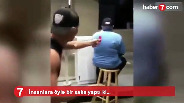 İnsanlara öyle bir şaka yaptı ki...