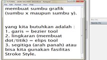 INKSCAPE #Sumbu Grafik Matematika