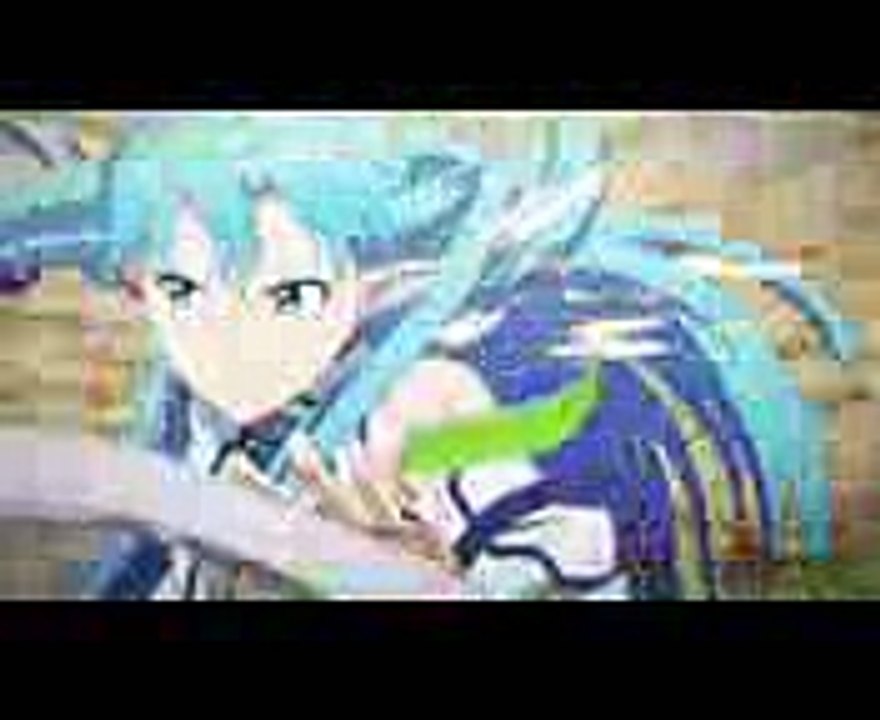【SAOⅡ】アスナvsユウキ!! 決闘シーン!!【11連撃マザーズロザリオ】