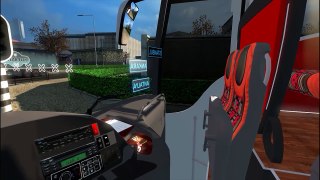 Euro Truck Simulator 2 Mercedes-Benz Tourismo 15 RHD 2+1 Otobüsü