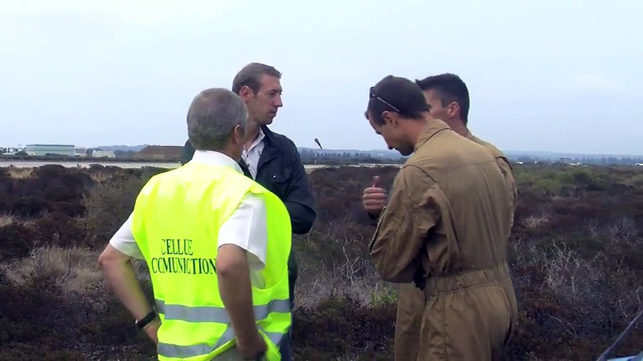 Alain Bernard, invité spécial à la base aérienne d'Istres